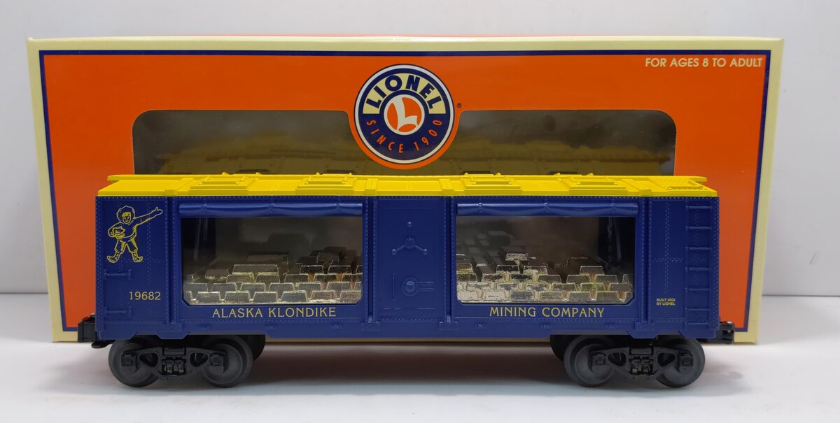 Lionel 6-19682 O Gauge Alaska Klondike Mining Co. Mint Car NIB