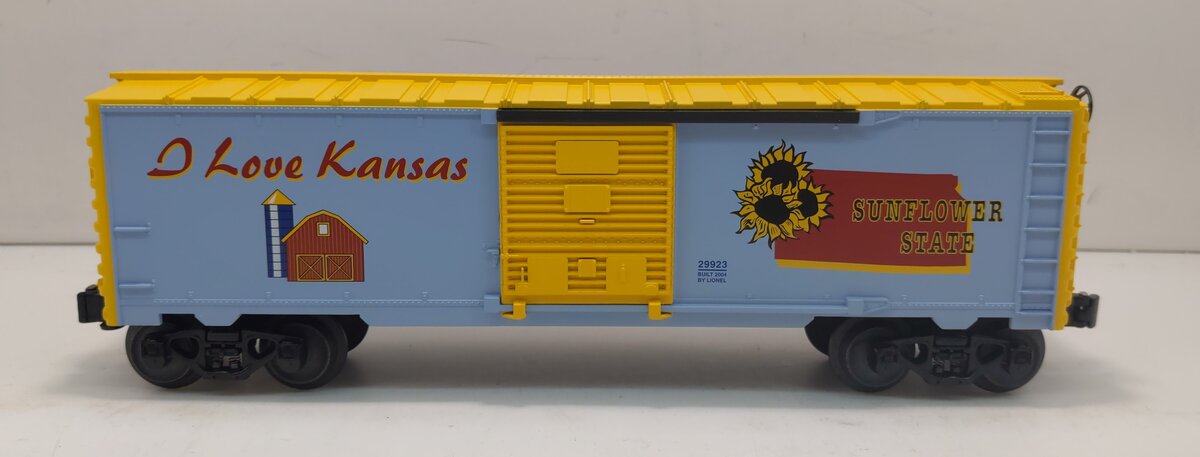Lionel 6-29923 O Gauge I Love Kansas Boxcar #29923 NIB