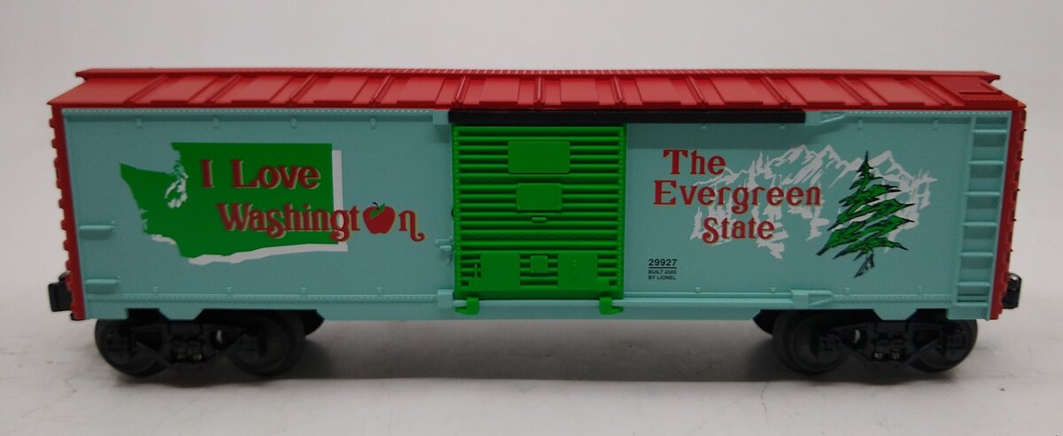 Lionel 6-29927 O Gauge I Love Washington Boxcar LN/Box