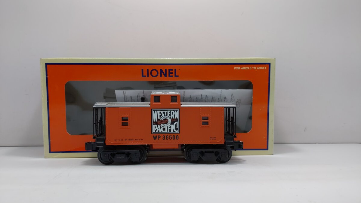 Lionel 6-36500 O Gauge Western Pacific Caboose LN/Box