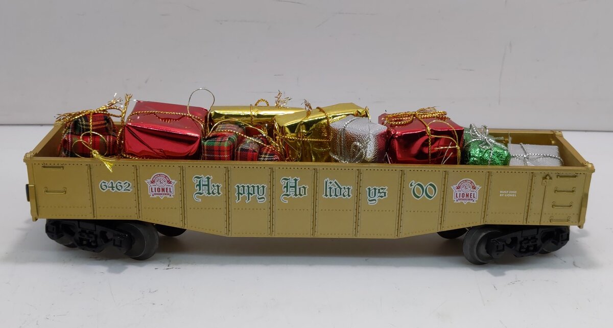 Lionel 6-36066 O Gauge Christmas Gondola w/ Presents LN/Box