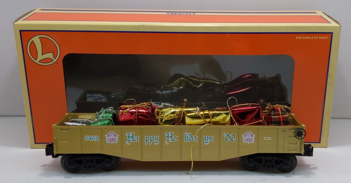 Lionel 6-36066 O Gauge Christmas Gondola w/ Presents LN/Box