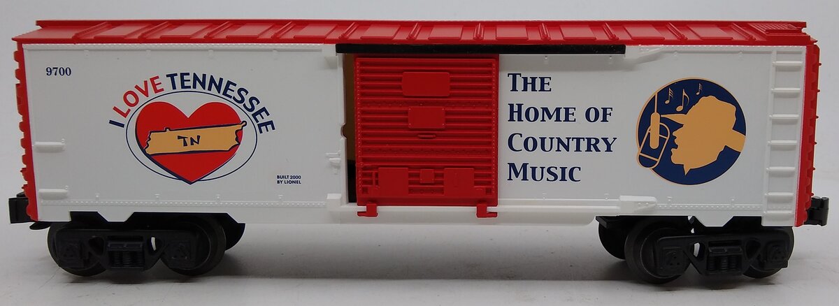 Lionel 6-19988 O Gauge I Love Tennessee Boxcar LN/Box