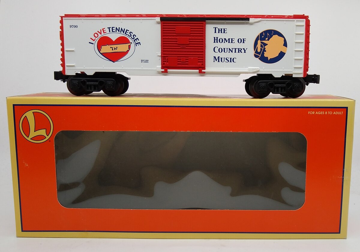 Lionel 6-19988 O Gauge I Love Tennessee Boxcar LN/Box