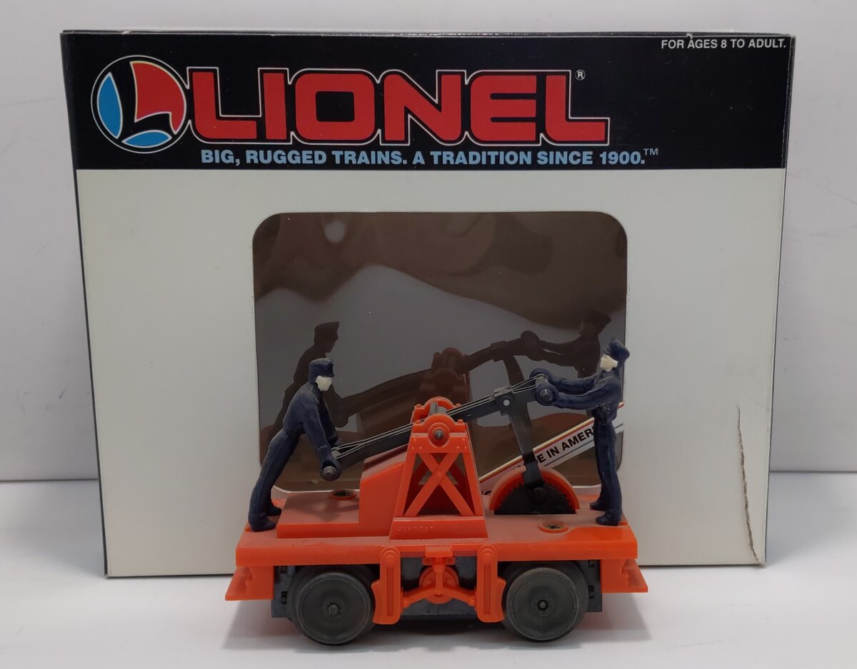 Lionel 6-18401 O Gauge Operating Workmen Hand Car LN/Box