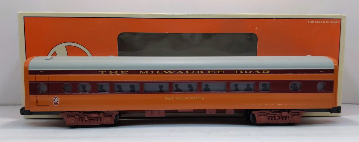 Lionel 6-19185 O Gauge Milwaukee Red River Valley Aluminum Coach #194 LN/Box