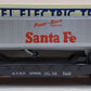 Lionel 6-17502 O Gauge Santa Fe Flat Car w/ Trailer #549 EX/Box