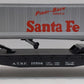 Lionel 6-17502 O Gauge Santa Fe Flat Car w/ Trailer #549 EX/Box