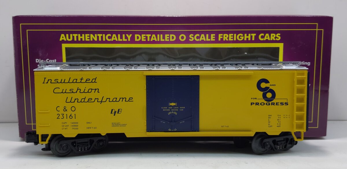 MTH 20-94014 O Chesapeake & Ohio Reefer #23161 LN/Box