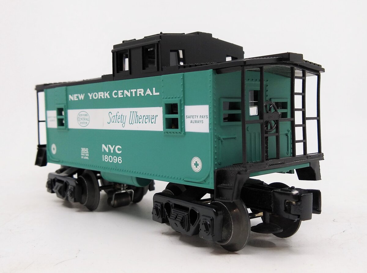 Lionel 6-17636 O Gauge New York Central Die-Cast Safety Caboose #18096 LN/Box