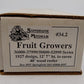 Sunshine Models 34.2 HO Scale Fruit Growers 40' Wood Reefer Kit