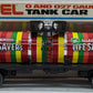 Lionel 6-9278 O Gauge Lifesavers Chrome Plated Single Dome Tank Car NIB