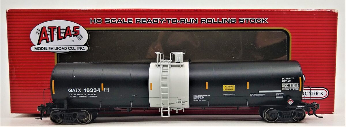 Atlas 20003847 HO BASF GATX Trinity 25,500-Gallon Tank Car #18334