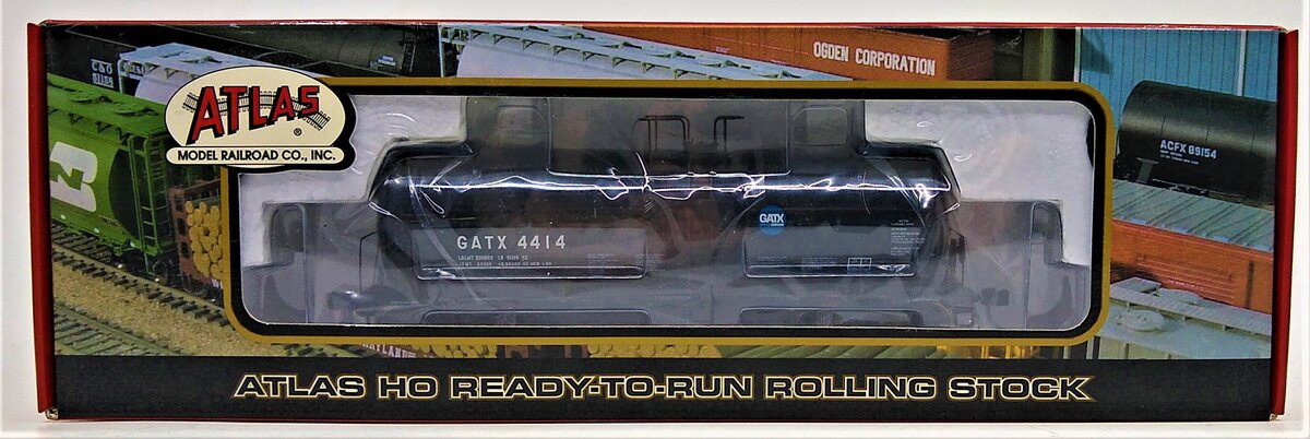 Atlas 6243-2 HO Scale GATX 17,600 Gallon Corn Syrup Tank Car #4414 LN/Box