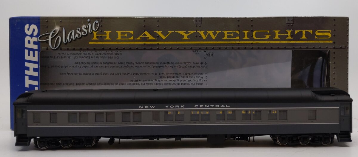 Walthers 932-10557 HO Scale NYC Pullman Heavyweight 10-1-2 Sleeper Car LN/Box