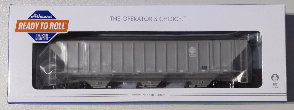 Athearn 15548 HO IC PS 4740 Covered Hopper Ready-To-Run #765167 LN/Box