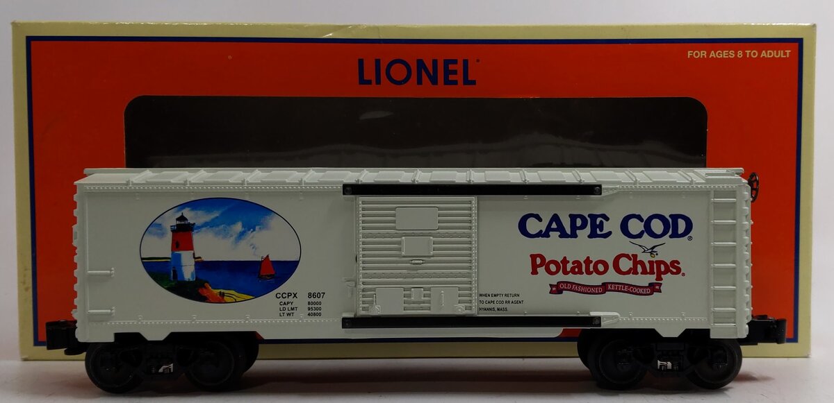 Lionel 6-52457 O Gauge NETCA 2007 Cape Cod Potato Chips Boxcar by Weaver LN/Box