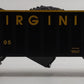 Lionel 6-52381 O Gauge LOTS-2005 Virginian Coal Hopper #2606 with ETD LN/Box