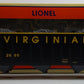 Lionel 6-52381 O Gauge LOTS-2005 Virginian Coal Hopper #2606 with ETD LN/Box