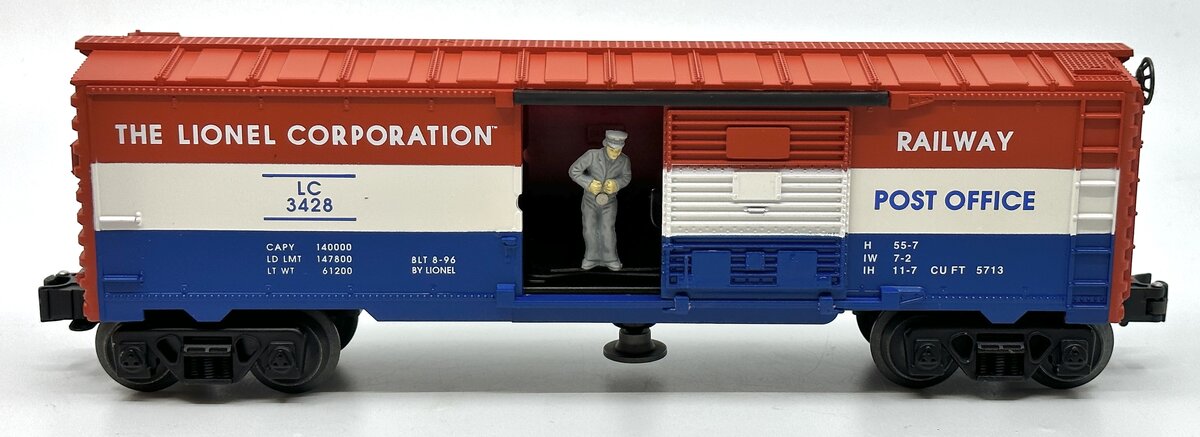 Lionel 6-16740 O Gauge Lionel Corporation Operating Mail Car #3428 NIB