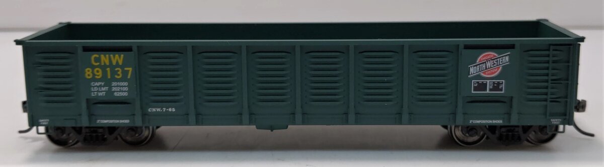 ExactRail EX-1210-2 HO Scale CNW Gunderson 2420 cu ft Gondola #89137 NIB