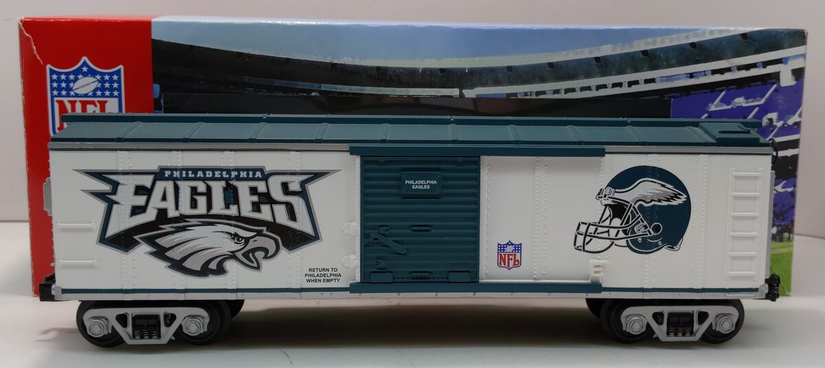 MTH 30-74232 O NFL - Philadelphia Eagles Box Car LN/Box