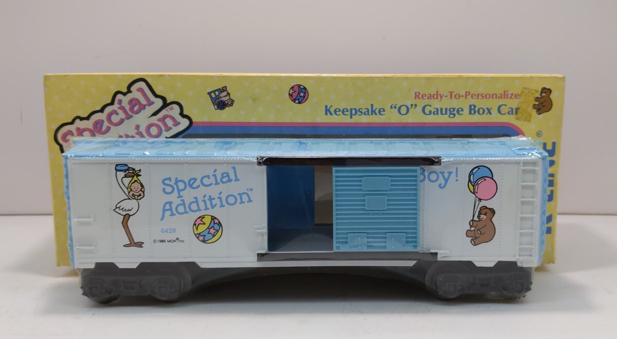 K-Line K-6428 O Gauge It's a Boy! Boxcar LN/Box