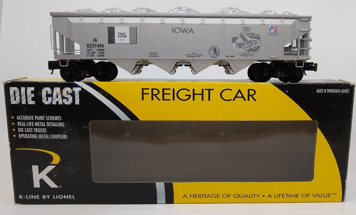 K-Line 6-21100 O Iowa State Quarter Hopper Bank