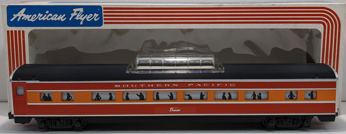 American Flyer 4-9502 S Gauge Southern Pacific Daylight Vista Dome Car LN/Box