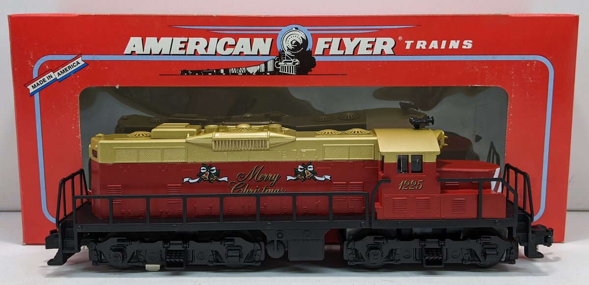 American Flyer 6-48016 S Scale Christmas GP-20 Diesel Engine #1225 LN/Box