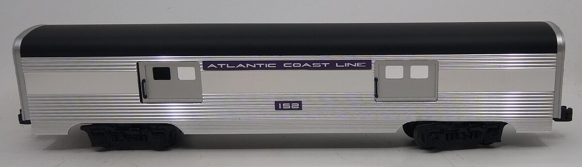 Lionel 6-29127 O Gauge Atlantic Coast Line Aluminum Baggage Car #152 LN/Box