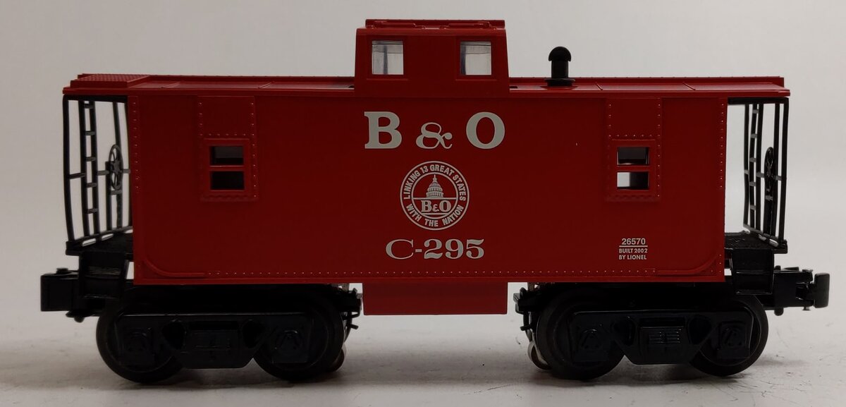 Lionel 6-26570 O Gauge Baltimore & Ohio Caboose #C295