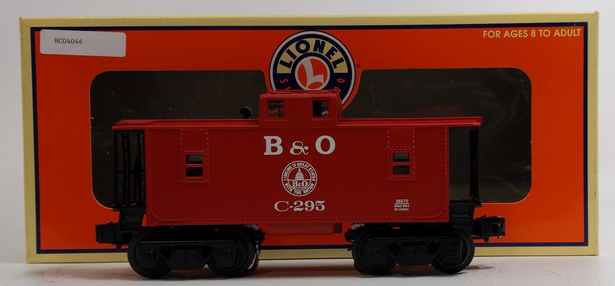 Lionel 6-26570 O Gauge Baltimore & Ohio Caboose #C295