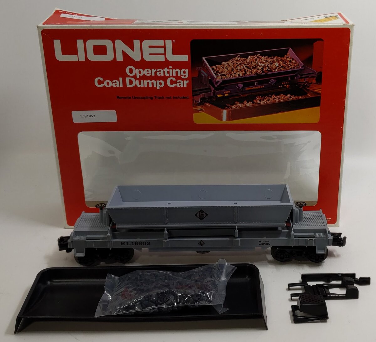 Lionel 6-16602 O Gauge Erie Lackawanna Coal Dump Car LN/Box