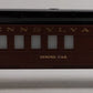 Lionel 6-19002 O Gauge Pennsylvania Dining Car #19002 NIB