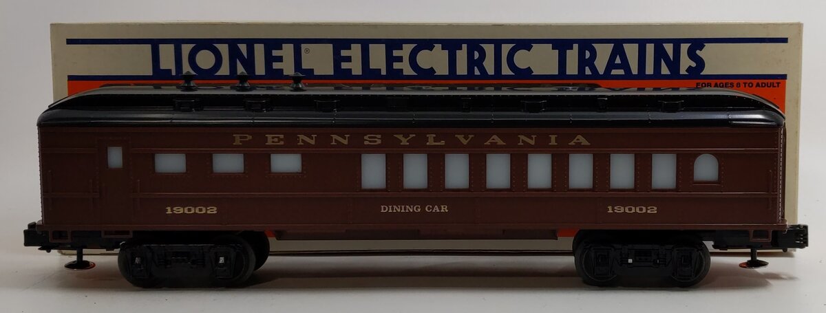 Lionel 6-19002 O Gauge Pennsylvania Dining Car #19002 NIB