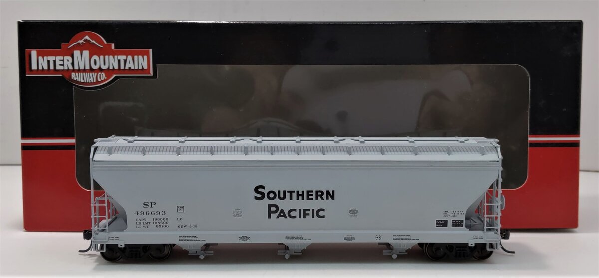 InterMountain 47003-10 HO Southern Pacific ACF 4650cf 3-Bay Hopper #496693