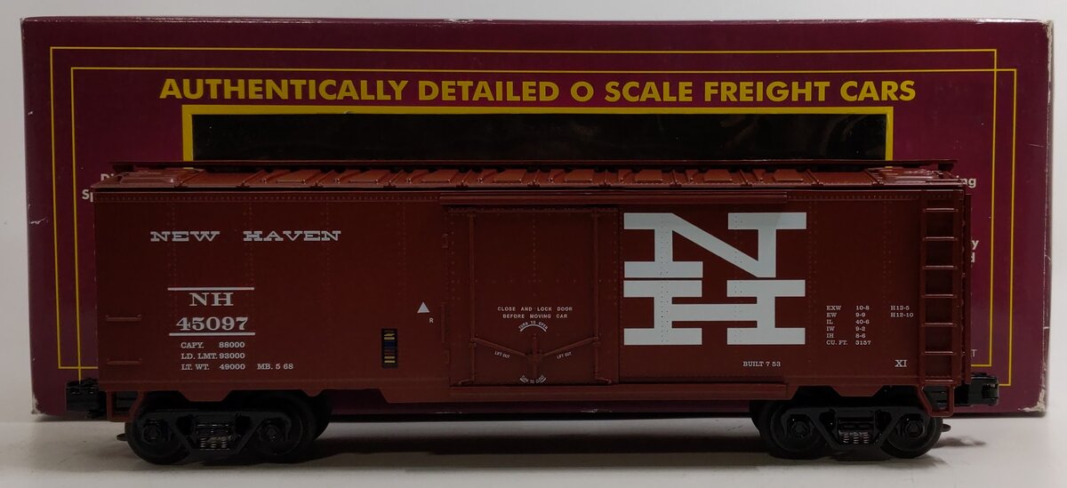 MTH 20-94012 O Gauge New Haven Reefer Car #45097 EX/Box