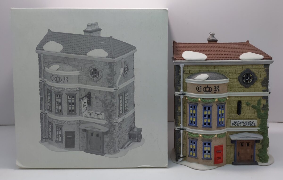 Dept 56 5801-7 Dickens Village Series: King's Road Post Office LN/Box