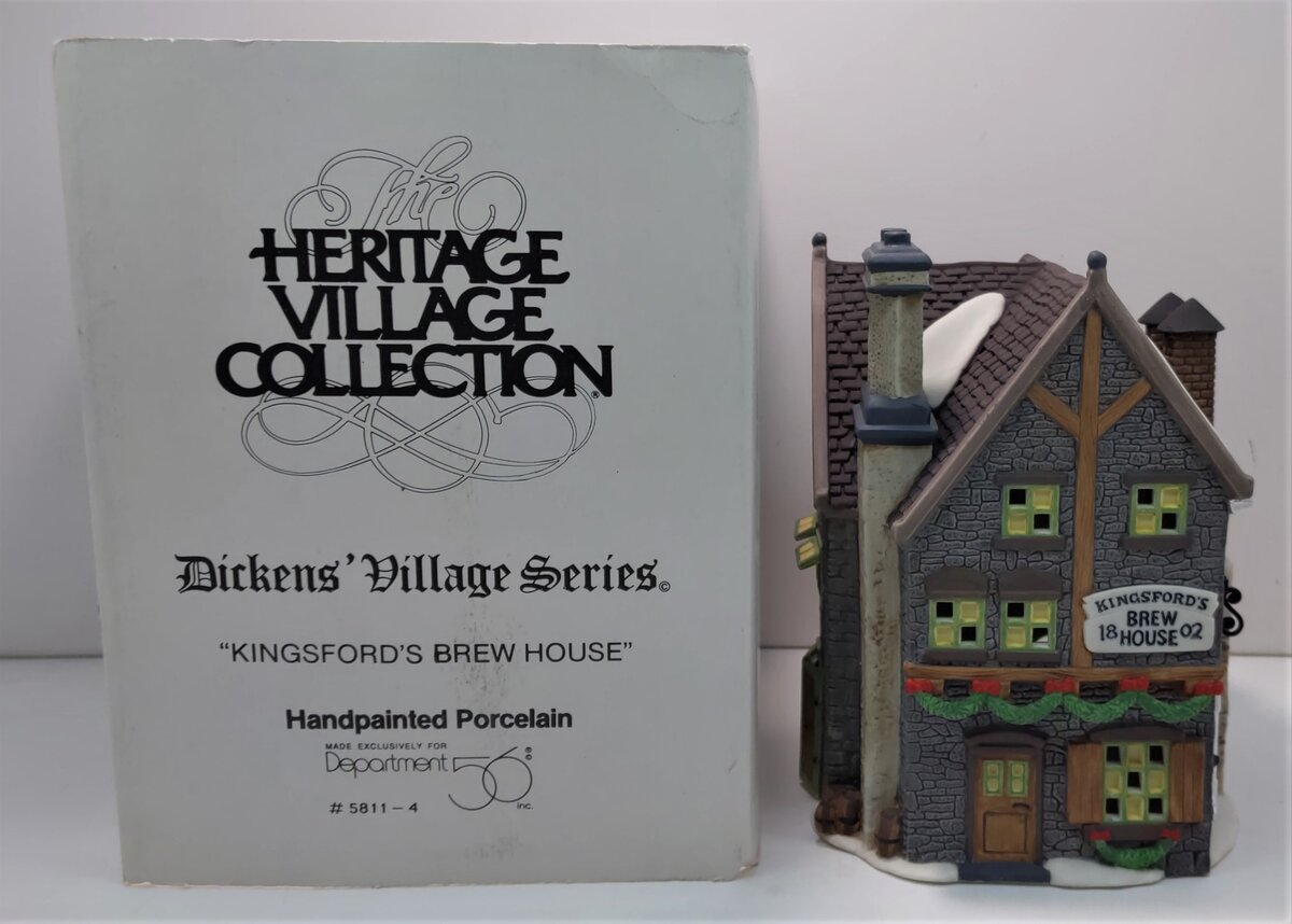 Dept 56 5811-4 Kingsford's Brew House LN/Box