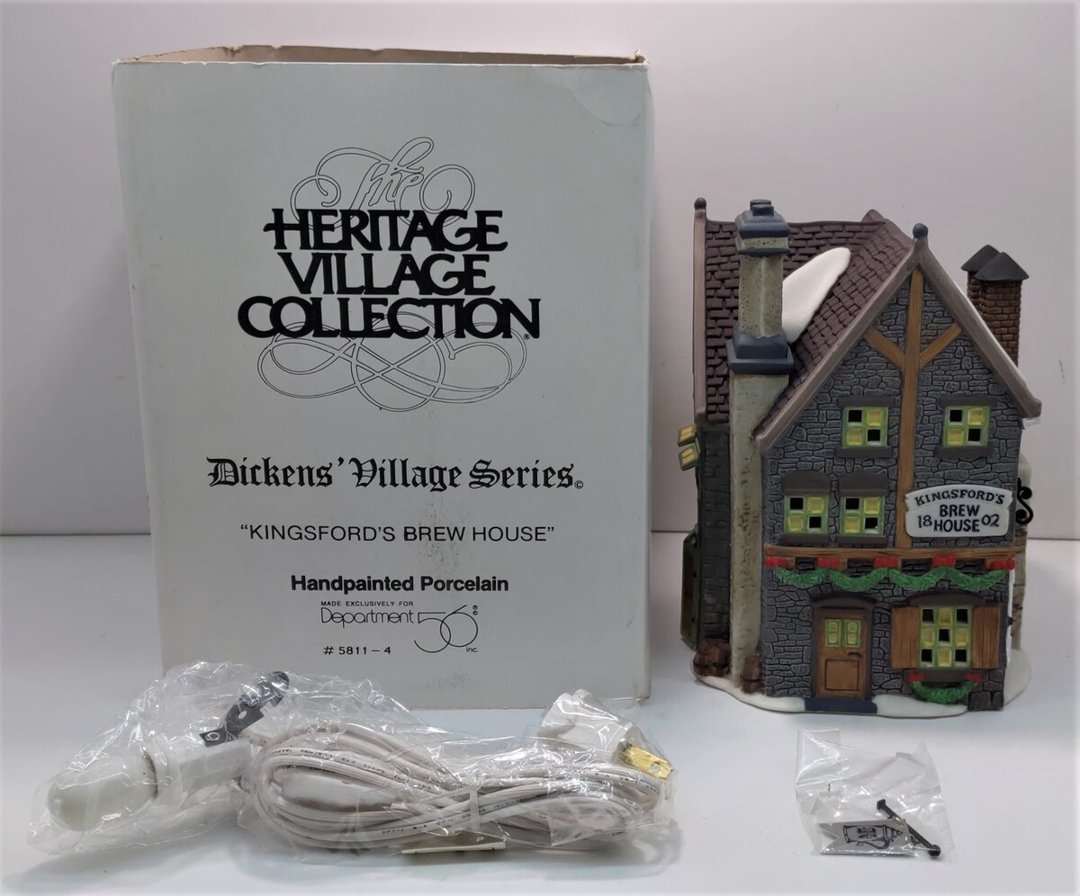 Dept 56 5811-4 Kingsford's Brew House LN/Box