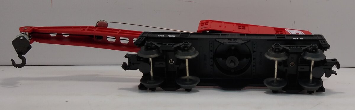 Lionel 6-16717 O Gauge Jersey Central Four Wheel Crane Car LN/Box