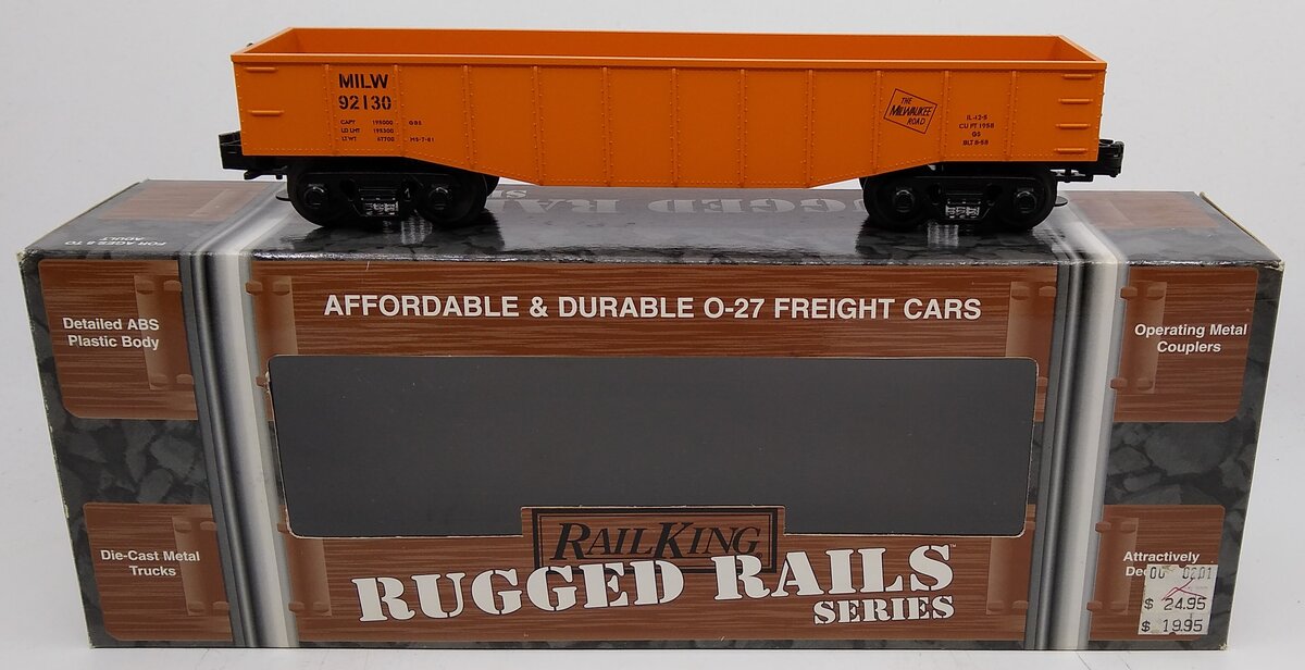 MTH 33-7202 Milwaukee Gondola with I-Beam Load LN/Box
