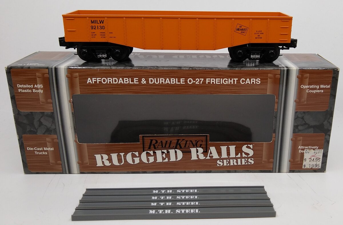 MTH 33-7202 Milwaukee Gondola with I-Beam Load LN/Box