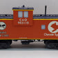 Petersen OC-102 O Gauge C&O " Handle With Care" Chessie System Caboose #903110 LN/Box