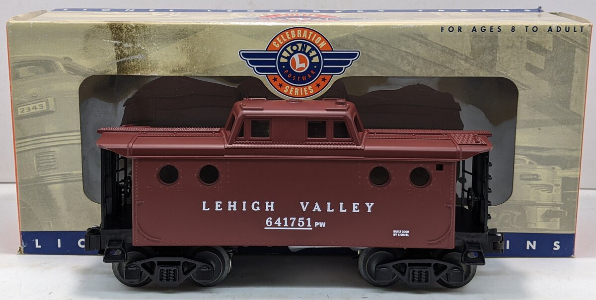 Lionel 6-19780 O Gauge PWC Lehigh Valley Industrial Porthole Caboose #641751 LN/Box