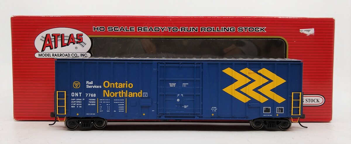Atlas 20002986 HO Ontario Northland 50' NSC PD Boxcar #7768