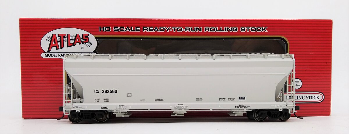 Atlas 20001420 HO Scale Canadian National ACF 4650 Centerflow Hopper #385589