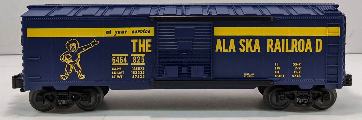Lionel 6-39205 O Gauge Alaska Boxcar #6464-825 LN/Box