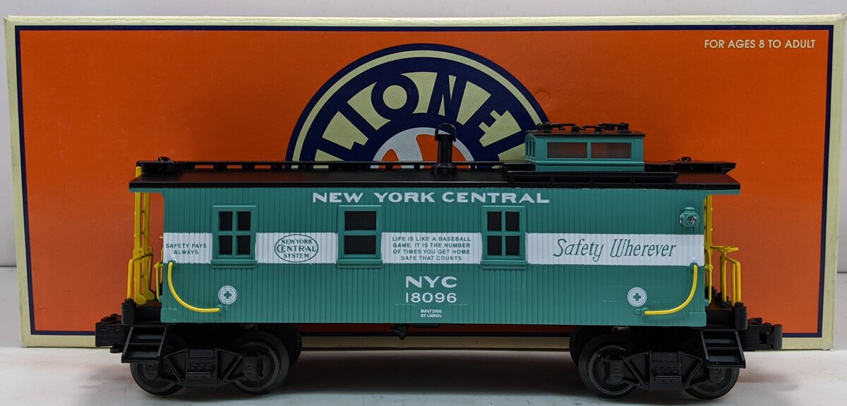 Lionel 6-17636 O Gauge New York Central Die-Cast Safety Caboose #18096 LN/Box